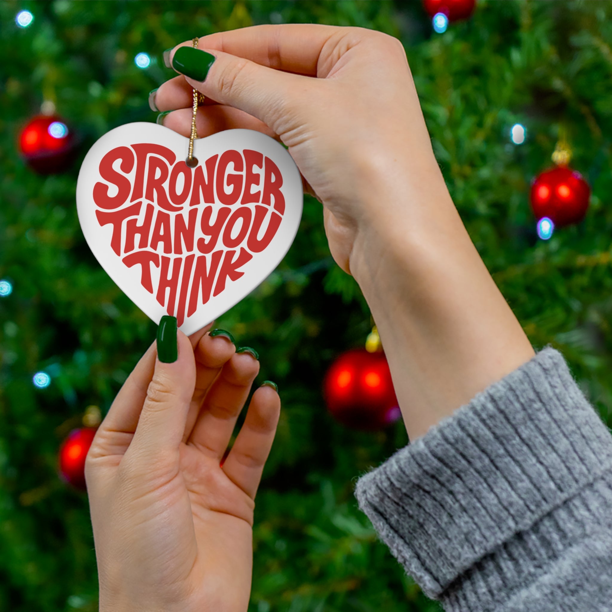 Stronger Heart Ornament
