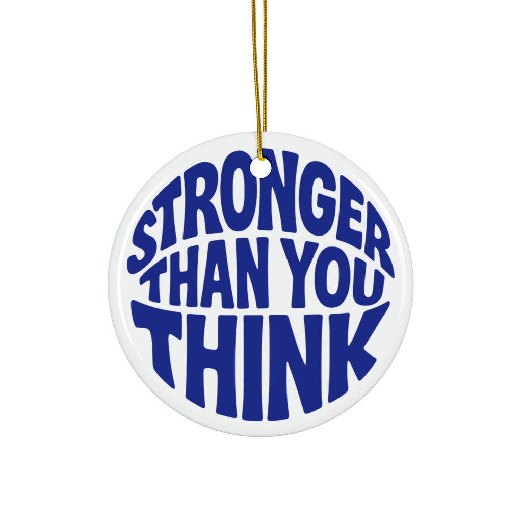 Stronger Circle Ornament